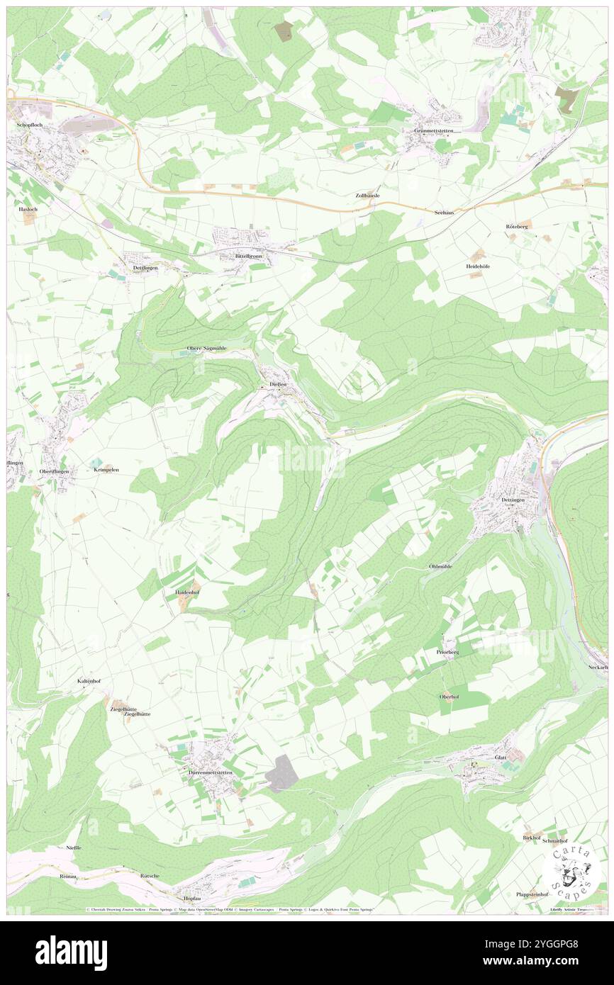 Diessen, Karlsruhe Region, DE, Allemagne, Bade-Wurtemberg, n 48 25' 43'', N 8 35' 34'', carte, Cartascapes carte publiée en 2024. Explorez Cartascapes, une carte qui révèle la diversité des paysages, des cultures et des écosystèmes de la Terre. Voyage à travers le temps et l'espace, découvrir l'interconnexion du passé, du présent et de l'avenir de notre planète. Banque D'Images