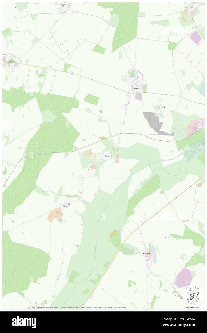 Pleetz, DE, Allemagne, Mecklembourg-Poméranie occidentale, N 53 39' 26'', N 13 28' 38'', map, Carthascapes map publié en 2024. Explorez Cartascapes, une carte qui révèle la diversité des paysages, des cultures et des écosystèmes de la Terre. Voyage à travers le temps et l'espace, découvrir l'interconnexion du passé, du présent et de l'avenir de notre planète. Banque D'Images