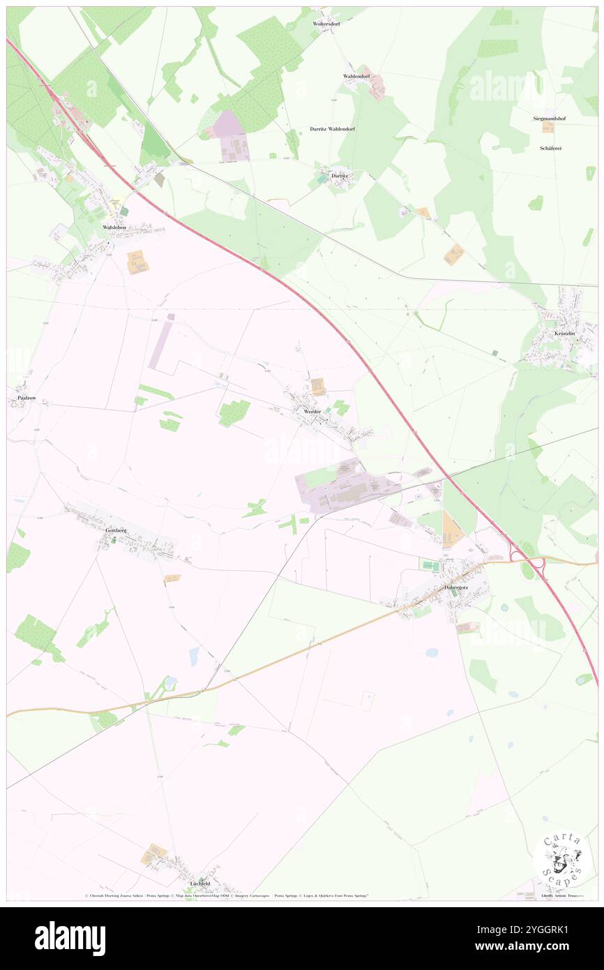 Rohrpfuhlgraben, DE, Allemagne, Brandebourg, N 52 55' 0'', N 12 41' 59'', carte, Carthascapes carte publiée en 2024. Explorez Cartascapes, une carte qui révèle la diversité des paysages, des cultures et des écosystèmes de la Terre. Voyage à travers le temps et l'espace, découvrir l'interconnexion du passé, du présent et de l'avenir de notre planète. Banque D'Images