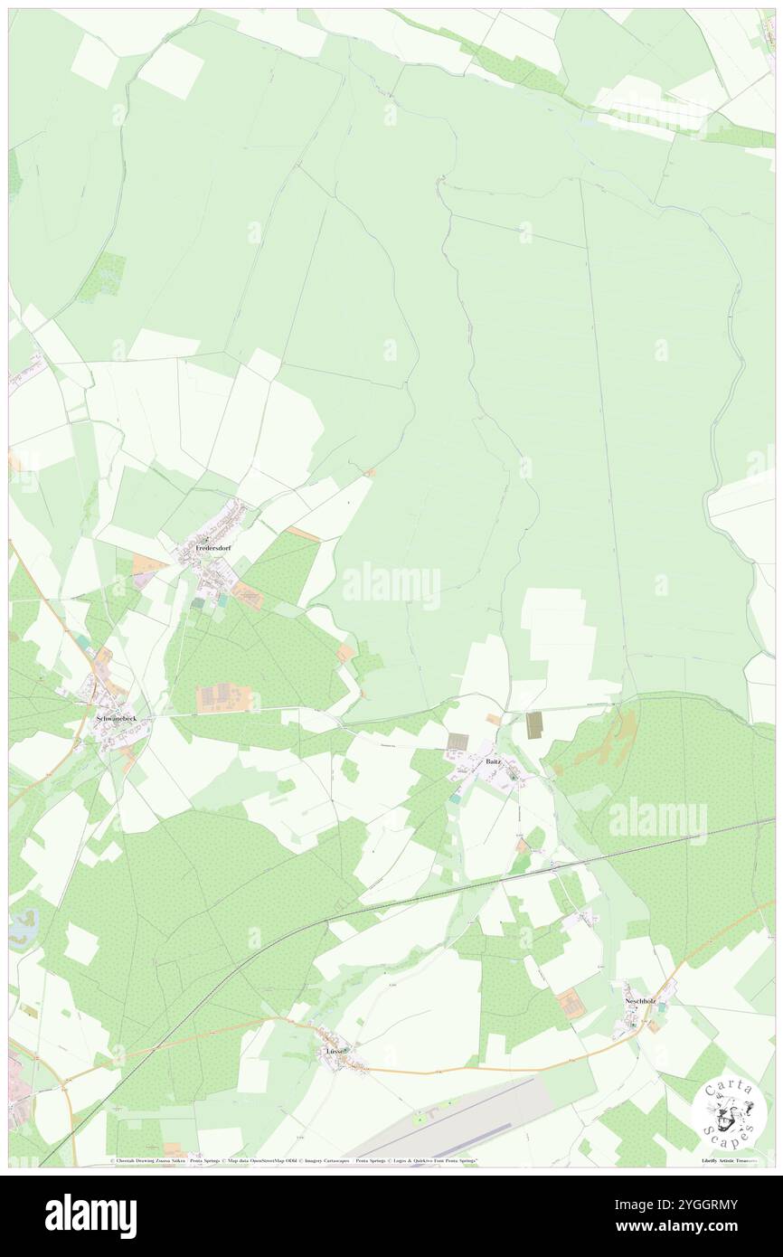 Baitz, DE, Allemagne, Brandebourg, N 52 9' 50'', N 12 41' 6'', carte, Carthascapes carte publiée en 2024. Explorez Cartascapes, une carte qui révèle la diversité des paysages, des cultures et des écosystèmes de la Terre. Voyage à travers le temps et l'espace, découvrir l'interconnexion du passé, du présent et de l'avenir de notre planète. Banque D'Images