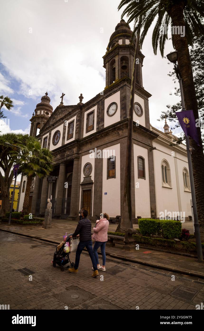 Tenerife, Îles Canaries, Îles Canaries, voyage, vacances, Buenavista del Norte, église Iglesia Nuestra Seniora de los Remedios Banque D'Images