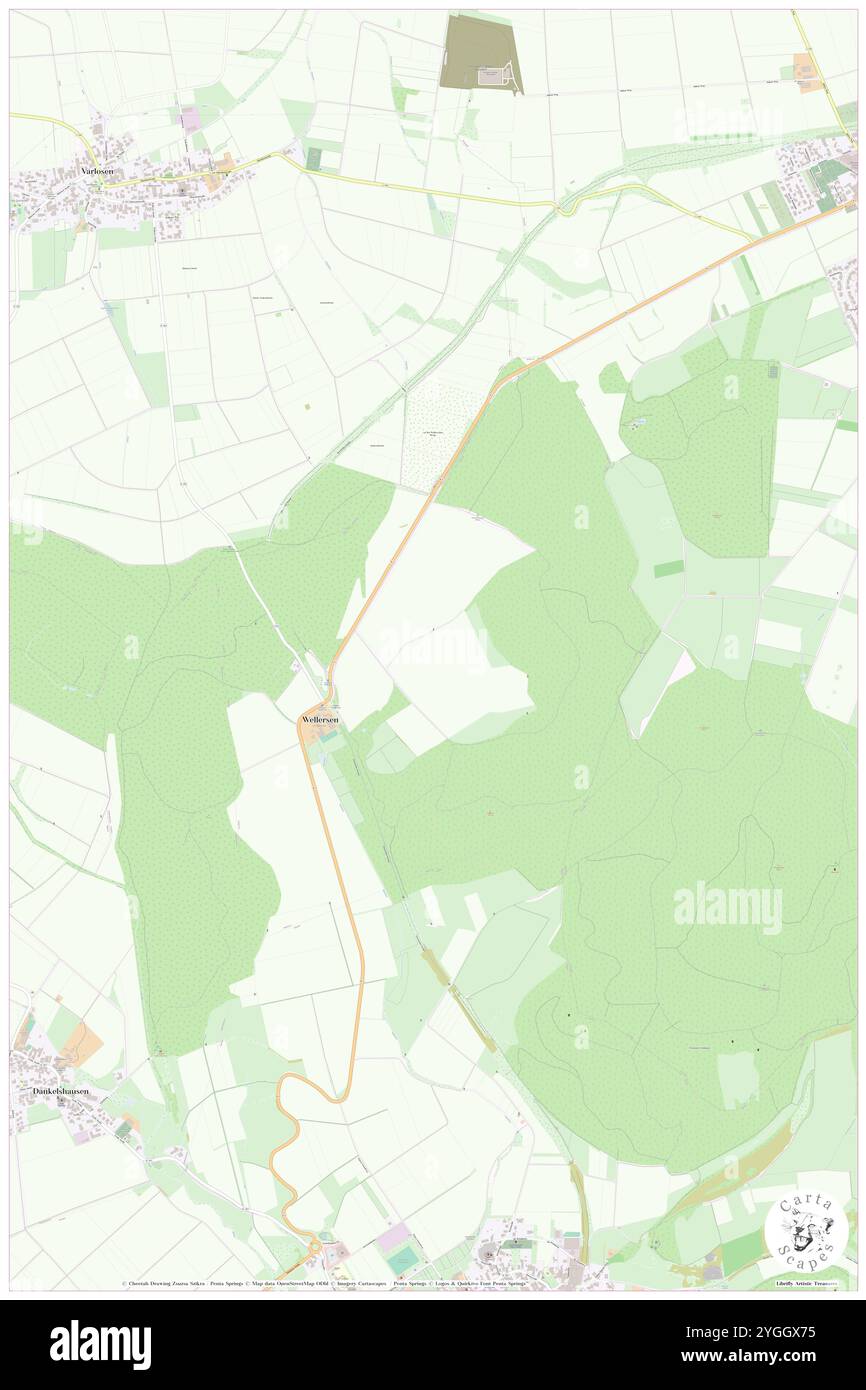 Wellersen, DE, Allemagne, basse-Saxe, N 51 47' 31'', N 9 46' 52'', carte, Carthascapes carte publiée en 2024. Explorez Cartascapes, une carte qui révèle la diversité des paysages, des cultures et des écosystèmes de la Terre. Voyage à travers le temps et l'espace, découvrir l'interconnexion du passé, du présent et de l'avenir de notre planète. Banque D'Images