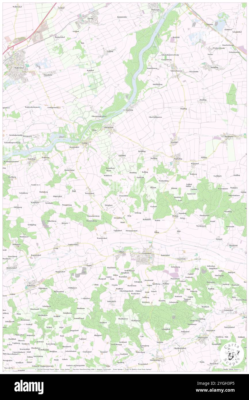 Frauenholz, DE, Allemagne, Bavière, N 48 13' 39'', N 12 33' 54'', map, Carthascapes carte publiée en 2024. Explorez Cartascapes, une carte qui révèle la diversité des paysages, des cultures et des écosystèmes de la Terre. Voyage à travers le temps et l'espace, découvrir l'interconnexion du passé, du présent et de l'avenir de notre planète. Banque D'Images