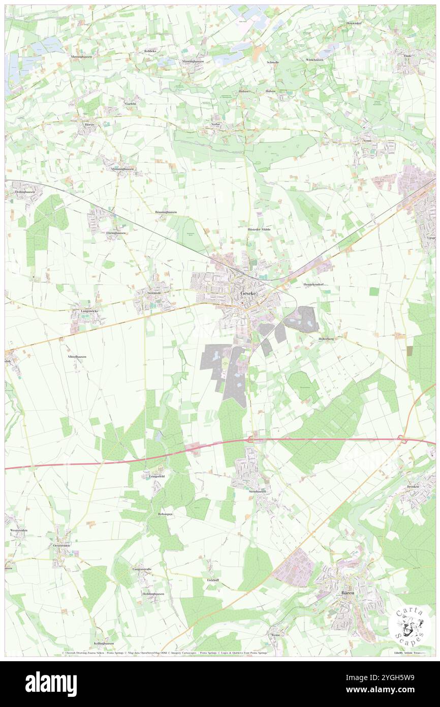 Geseke, Regierungsbezirk Arnsberg, DE, Allemagne, Rhénanie-du-Nord-Westphalie, n 51 37' 56'', N 8 28' 54'', carte, Cartascapes carte publiée en 2024. Explorez Cartascapes, une carte qui révèle la diversité des paysages, des cultures et des écosystèmes de la Terre. Voyage à travers le temps et l'espace, découvrir l'interconnexion du passé, du présent et de l'avenir de notre planète. Banque D'Images