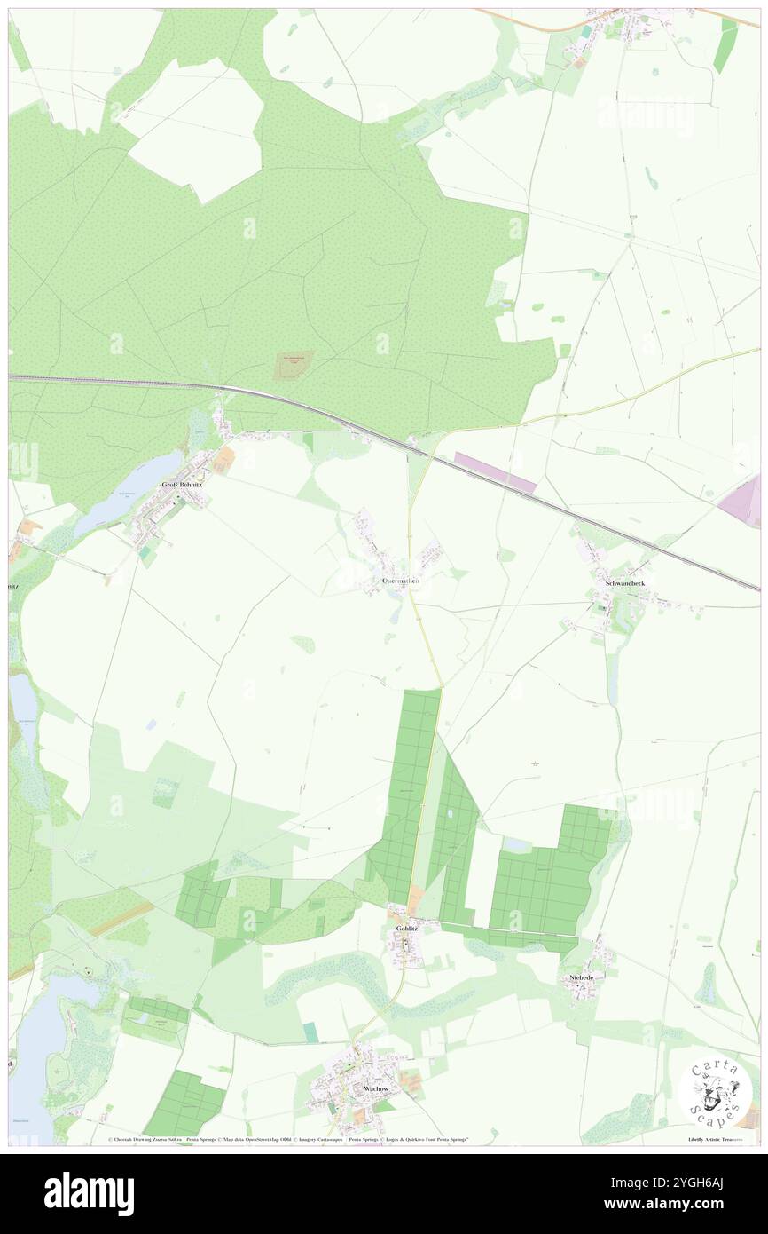 Quermathen, DE, Allemagne, Brandebourg, N 52 34' 24'', N 12 45' 41'', carte, Carthascapes carte publiée en 2024. Explorez Cartascapes, une carte qui révèle la diversité des paysages, des cultures et des écosystèmes de la Terre. Voyage à travers le temps et l'espace, découvrir l'interconnexion du passé, du présent et de l'avenir de notre planète. Banque D'Images