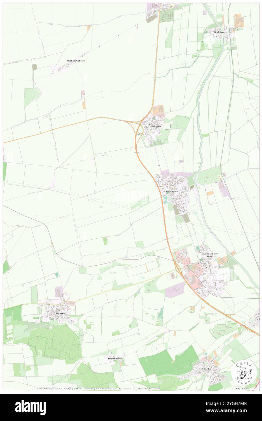 Walschberg, DE, Allemagne, Thuringe, N 51 3' 51'', N 10 55' 9'', carte, Carthascapes carte publiée en 2024. Explorez Cartascapes, une carte qui révèle la diversité des paysages, des cultures et des écosystèmes de la Terre. Voyage à travers le temps et l'espace, découvrir l'interconnexion du passé, du présent et de l'avenir de notre planète. Banque D'Images