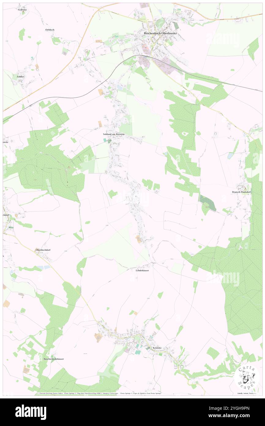 Obersohland, DE, Allemagne, Saxe, N 51 6' 2'', N 14 47' 26'', carte, Carthascapes carte publiée en 2024. Explorez Cartascapes, une carte qui révèle la diversité des paysages, des cultures et des écosystèmes de la Terre. Voyage à travers le temps et l'espace, découvrir l'interconnexion du passé, du présent et de l'avenir de notre planète. Banque D'Images