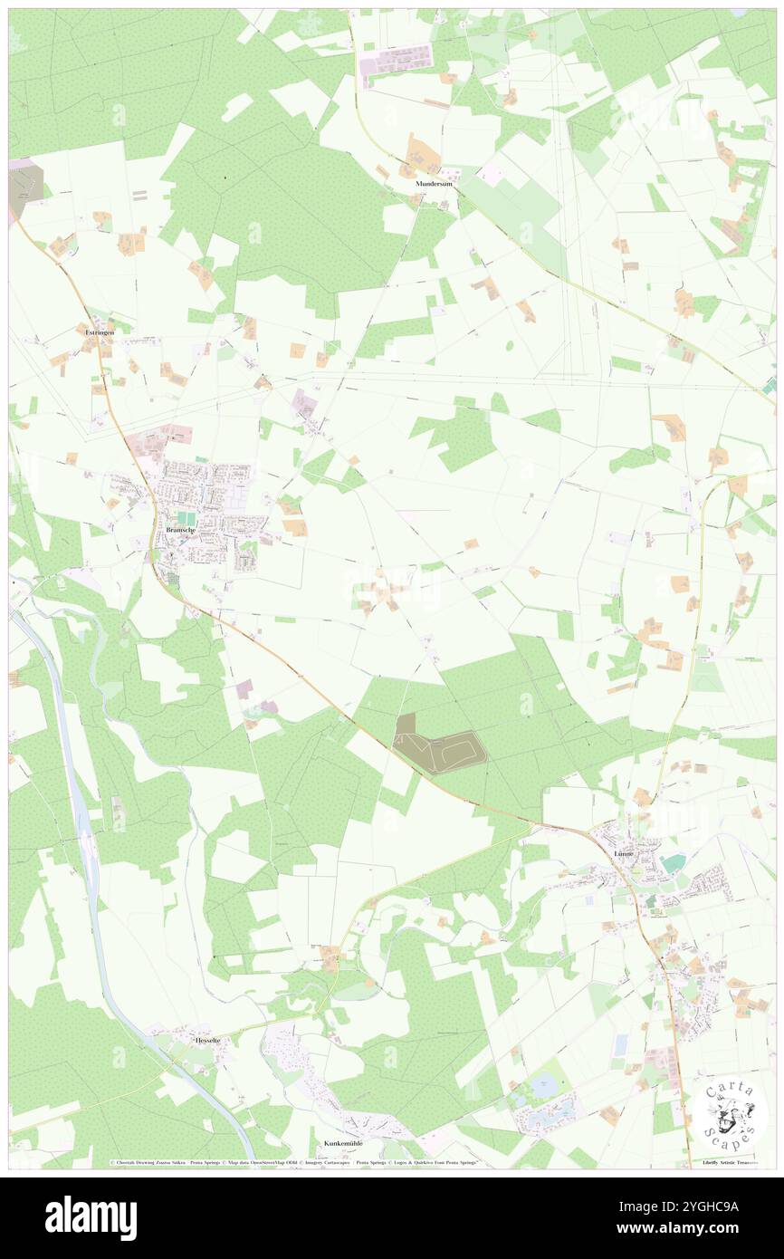 Sommeringen, DE, Allemagne, basse-Saxe, N 52 27' 11'', N 7 23' 39'', carte, Carthascapes carte publiée en 2024. Explorez Cartascapes, une carte qui révèle la diversité des paysages, des cultures et des écosystèmes de la Terre. Voyage à travers le temps et l'espace, découvrir l'interconnexion du passé, du présent et de l'avenir de notre planète. Banque D'Images