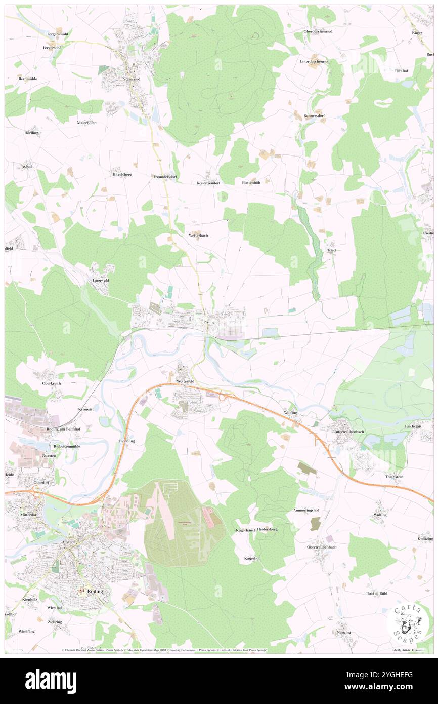 Aubach, DE, Allemagne, Bavière, N 49 13' 44'', N 12 33' 5'', carte, Carthascapes carte publiée en 2024. Explorez Cartascapes, une carte qui révèle la diversité des paysages, des cultures et des écosystèmes de la Terre. Voyage à travers le temps et l'espace, découvrir l'interconnexion du passé, du présent et de l'avenir de notre planète. Banque D'Images