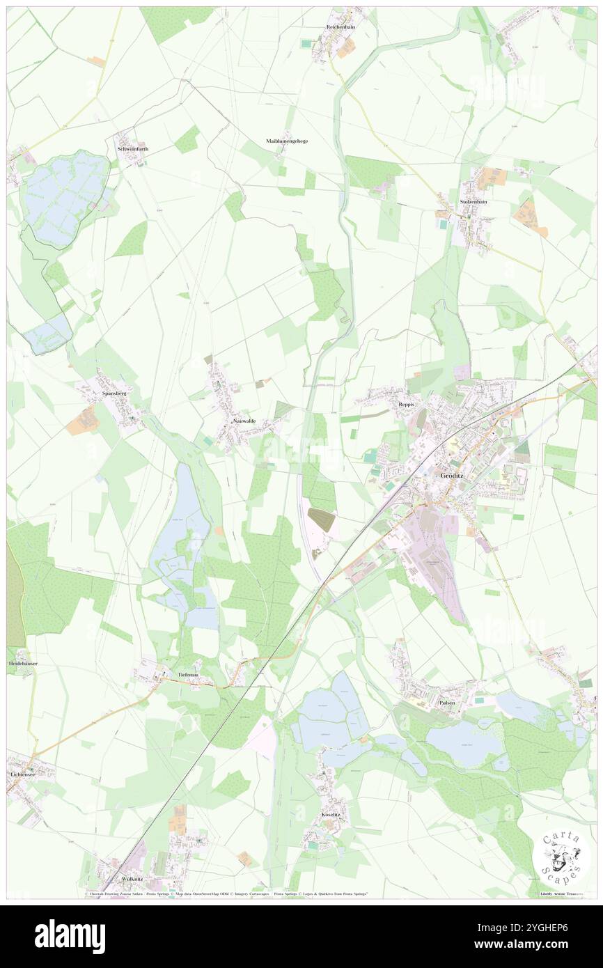 Roderkanal, DE, Allemagne, N 51 24' 52'', N 13 25' 18'', carte, Carthascapes carte publiée en 2024. Explorez Cartascapes, une carte qui révèle la diversité des paysages, des cultures et des écosystèmes de la Terre. Voyage à travers le temps et l'espace, découvrir l'interconnexion du passé, du présent et de l'avenir de notre planète. Banque D'Images