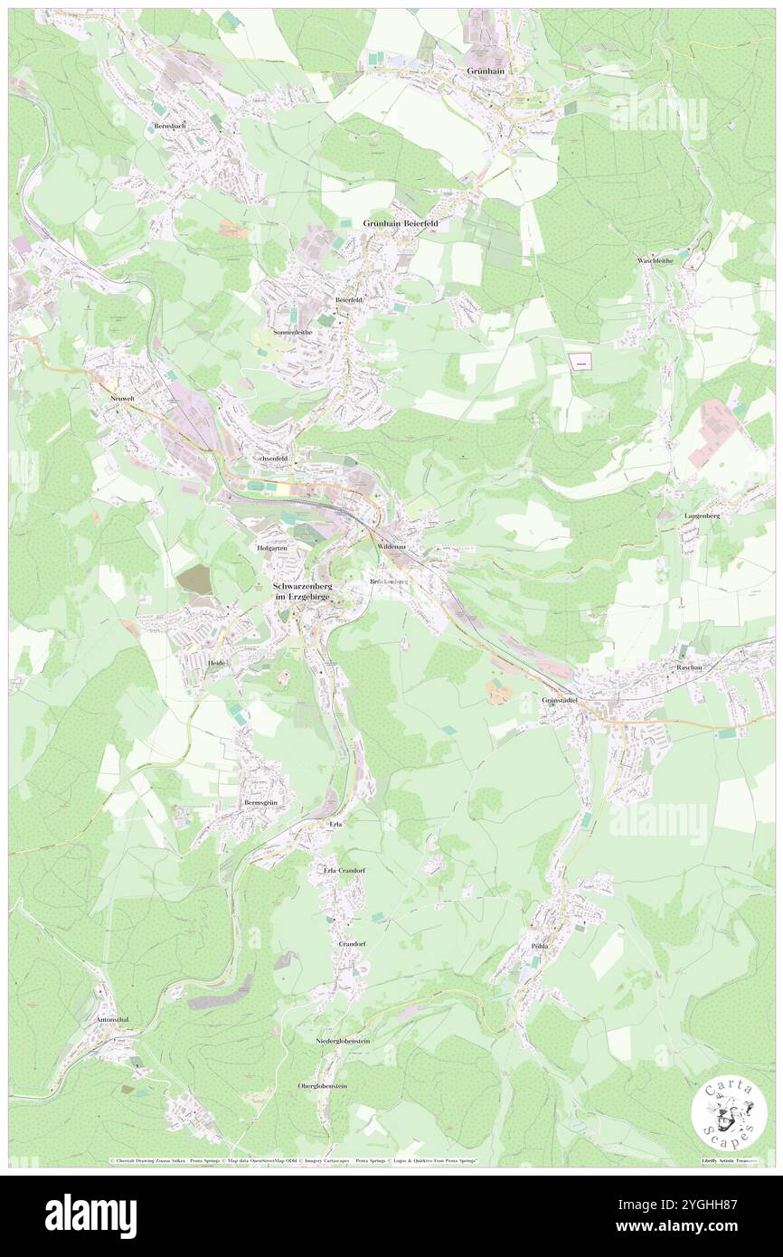 Neuanbau, DE, Allemagne, Saxe, N 50 32' 18'', N 12 47' 39'', carte, Carthascapes carte publiée en 2024. Explorez Cartascapes, une carte qui révèle la diversité des paysages, des cultures et des écosystèmes de la Terre. Voyage à travers le temps et l'espace, découvrir l'interconnexion du passé, du présent et de l'avenir de notre planète. Banque D'Images