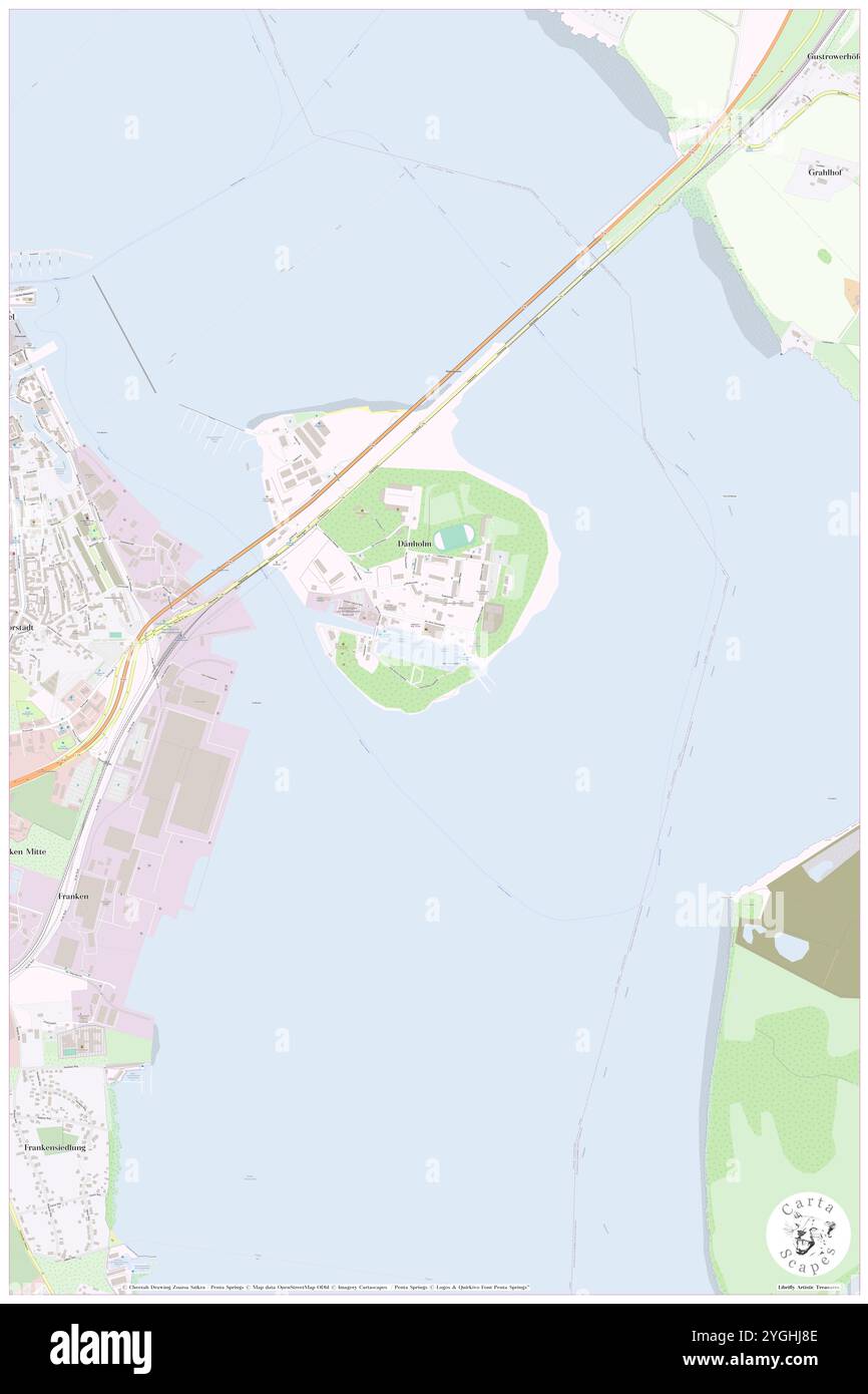 Danholm, DE, Allemagne, Mecklembourg-Poméranie occidentale, N 54 8' 11'', N 13 44' 57'', carte, Carthascapes carte publiée en 2024. Explorez Cartascapes, une carte qui révèle la diversité des paysages, des cultures et des écosystèmes de la Terre. Voyage à travers le temps et l'espace, découvrir l'interconnexion du passé, du présent et de l'avenir de notre planète. Banque D'Images