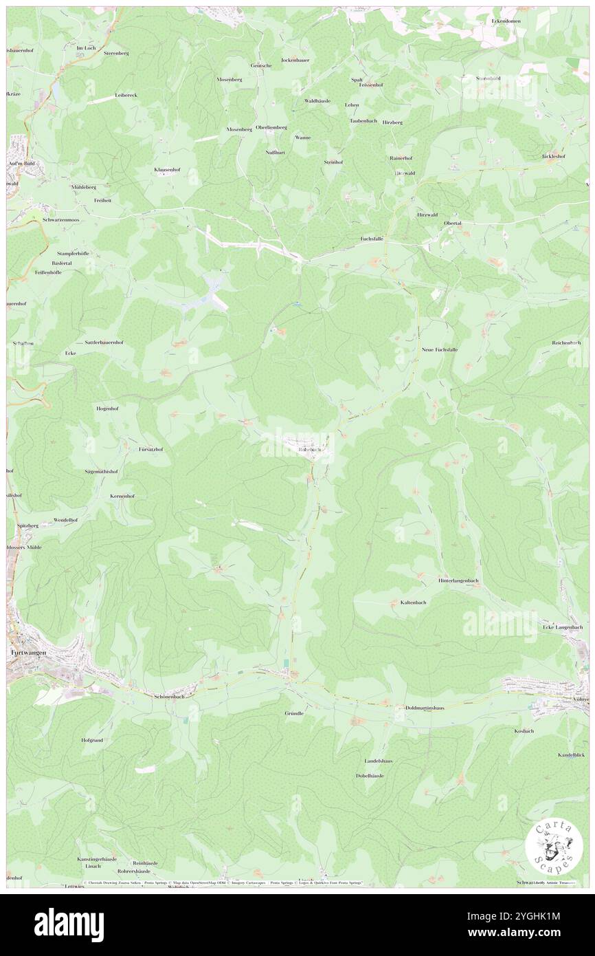 Rohrbach, région de Tübingen, DE, Allemagne, Bade-Wurtemberg, n 47 52' 21'', N 9 51' 7'', carte, Cartascapes carte publiée en 2024. Explorez Cartascapes, une carte qui révèle la diversité des paysages, des cultures et des écosystèmes de la Terre. Voyage à travers le temps et l'espace, découvrir l'interconnexion du passé, du présent et de l'avenir de notre planète. Banque D'Images