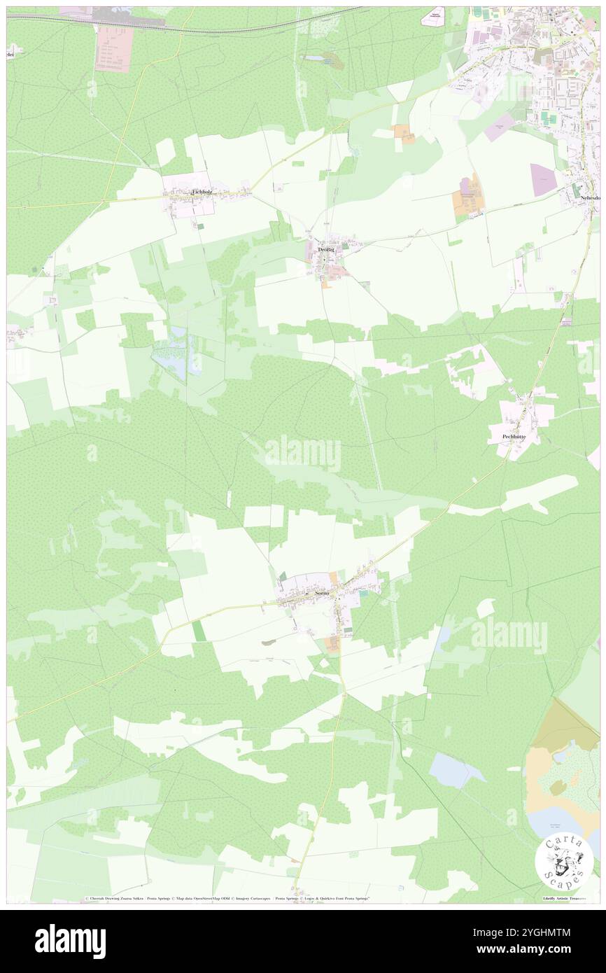 Drossiger Heide, DE, Allemagne, Brandebourg, N 51 34' 59'', N 13 40' 0'', carte, Carthascapes carte publiée en 2024. Explorez Cartascapes, une carte qui révèle la diversité des paysages, des cultures et des écosystèmes de la Terre. Voyage à travers le temps et l'espace, découvrir l'interconnexion du passé, du présent et de l'avenir de notre planète. Banque D'Images