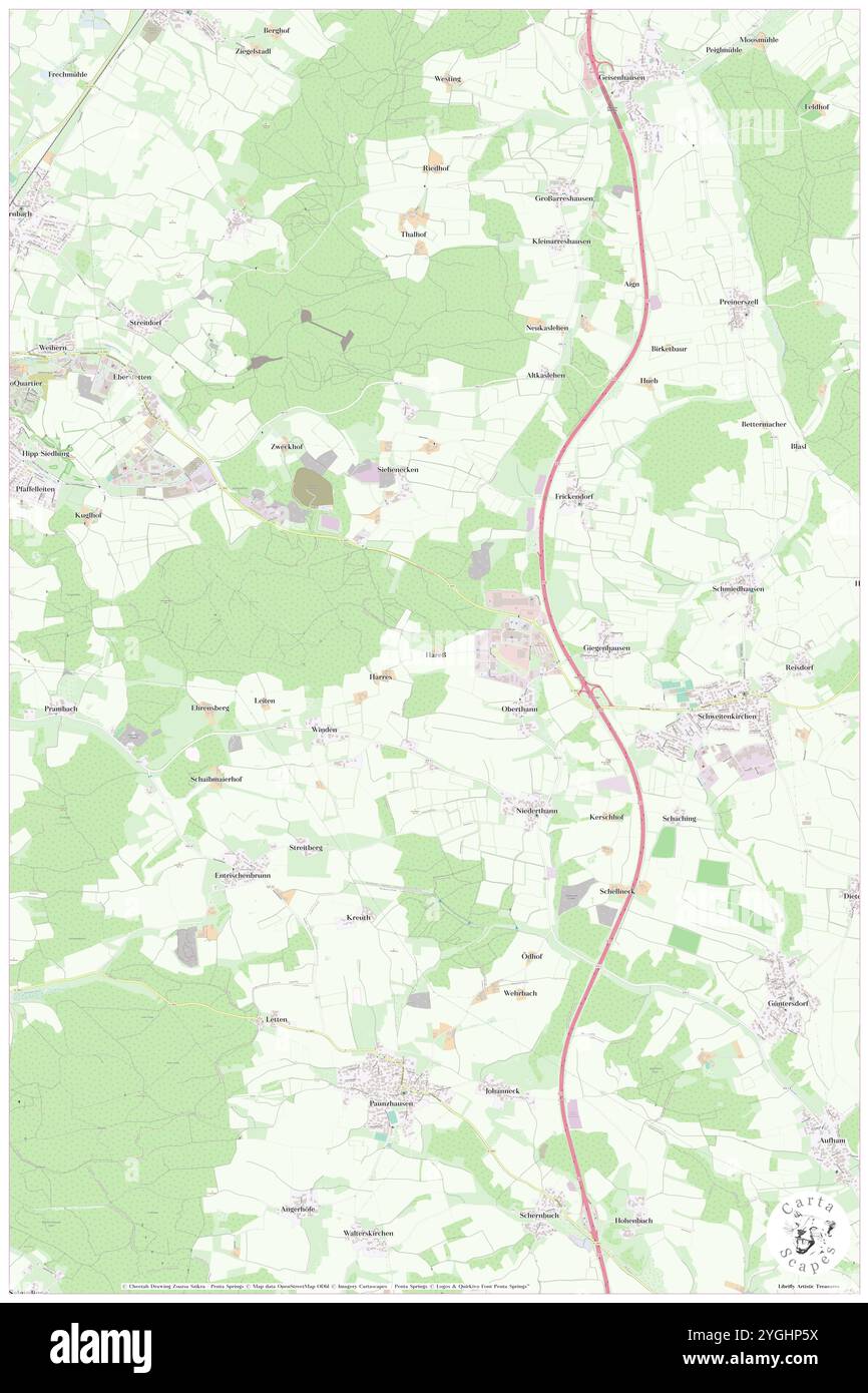 Haress, haute-Bavière, DE, Allemagne, Bavière, n 48 30' 32'', N 11 34' 12'', carte, Carthascapes carte publiée en 2024. Explorez Cartascapes, une carte qui révèle la diversité des paysages, des cultures et des écosystèmes de la Terre. Voyage à travers le temps et l'espace, découvrir l'interconnexion du passé, du présent et de l'avenir de notre planète. Banque D'Images