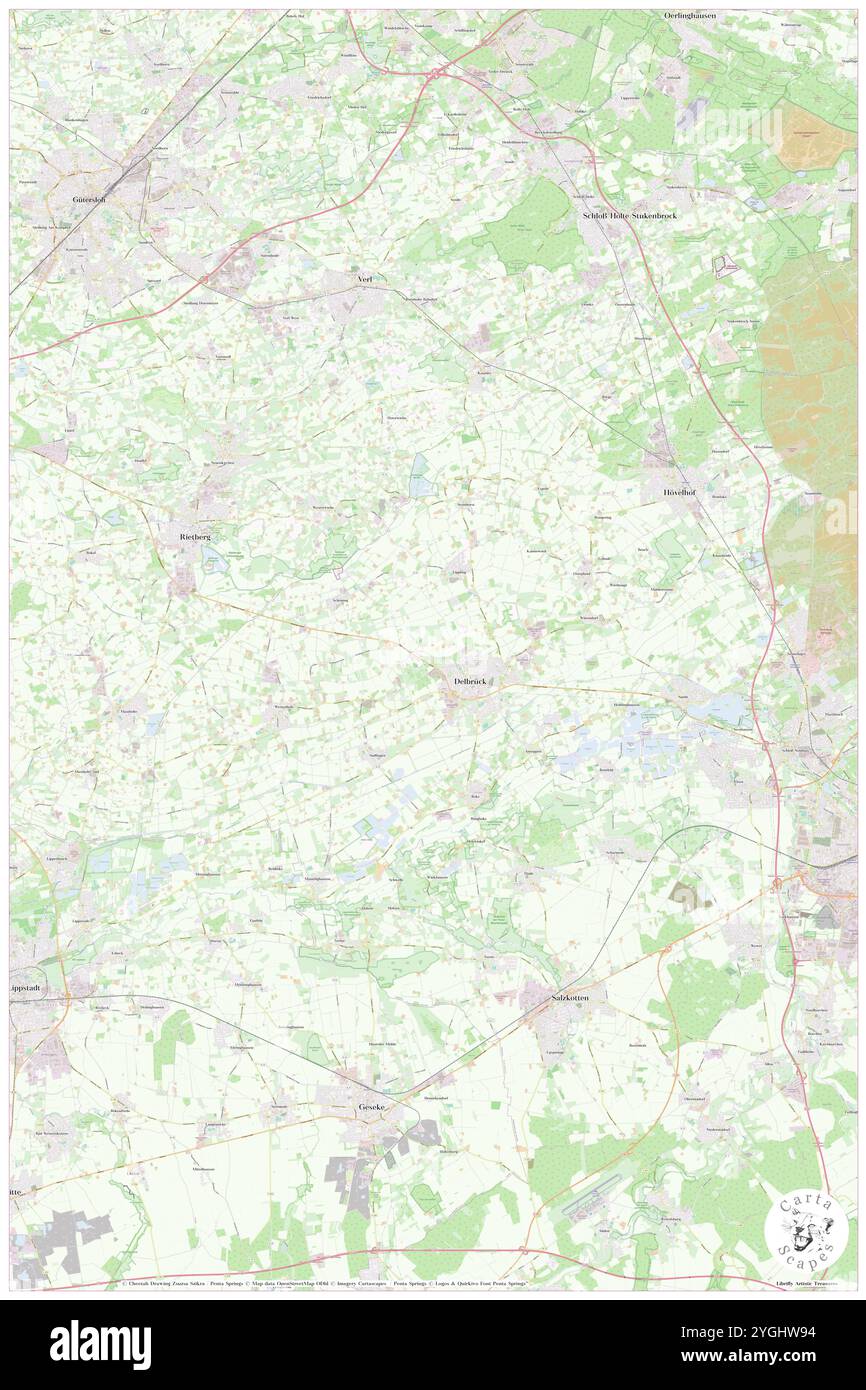 Delbrueck, Regierungsbezirk Detmold, DE, Allemagne, Rhénanie-du-Nord-Westphalie, n 51 45' 54'', N 8 33' 44'', carte, Cartascapes carte publiée en 2024. Explorez Cartascapes, une carte qui révèle la diversité des paysages, des cultures et des écosystèmes de la Terre. Voyage à travers le temps et l'espace, découvrir l'interconnexion du passé, du présent et de l'avenir de notre planète. Banque D'Images