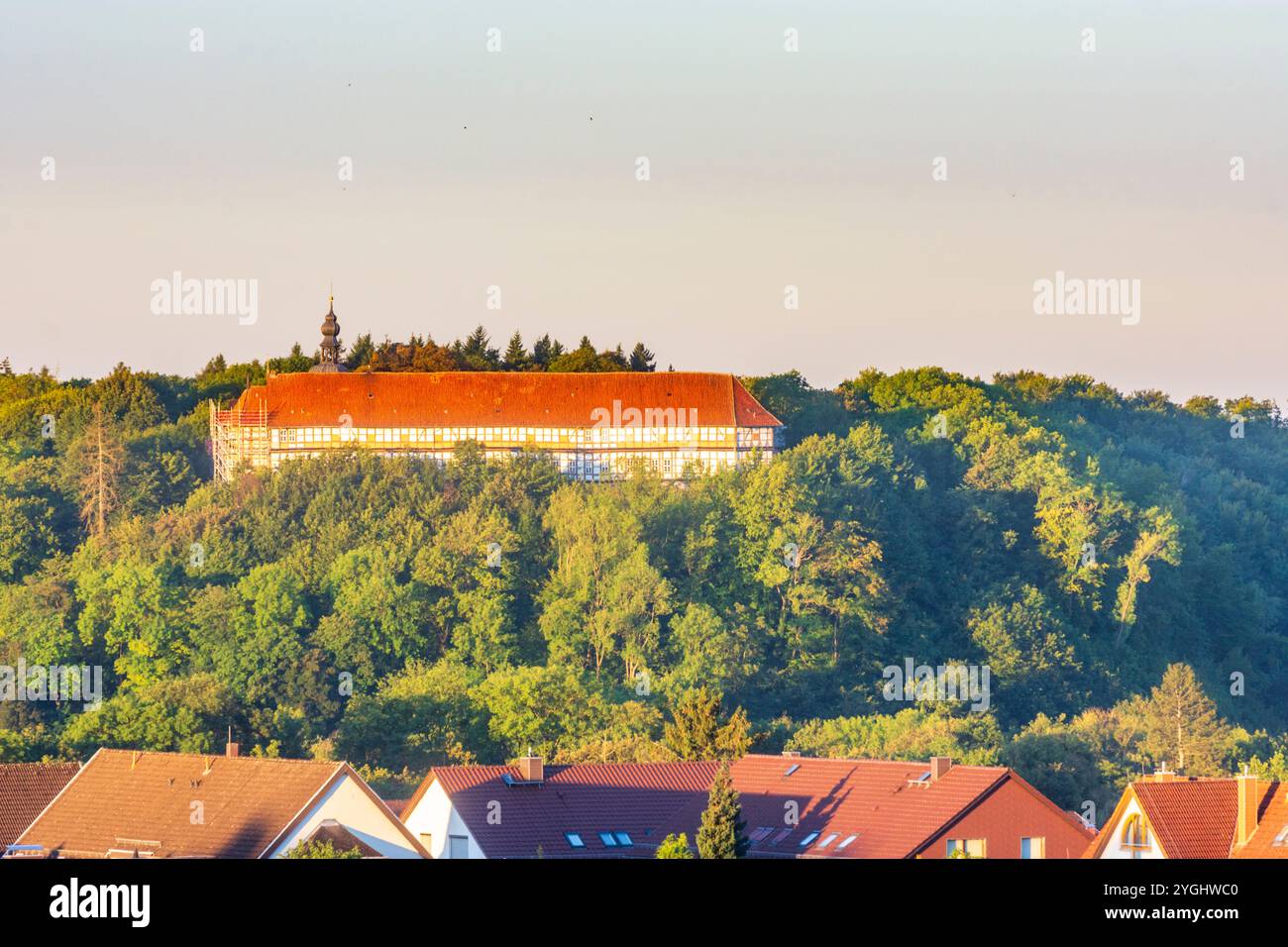 Herzberg am Harz, Château de Herzberg dans le Harz, Niedersachsen, basse-Saxe, Allemagne Banque D'Images