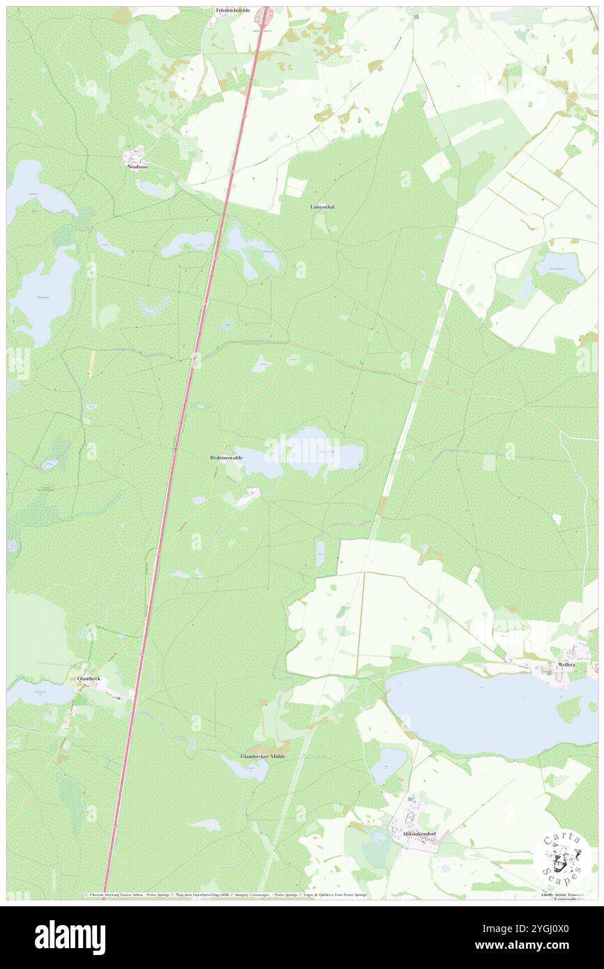 Redernswalder See, DE, Allemagne, Brandebourg, N 53 2' 49'', N 13 51' 24'', map, Carthascapes map publié en 2024. Explorez Cartascapes, une carte qui révèle la diversité des paysages, des cultures et des écosystèmes de la Terre. Voyage à travers le temps et l'espace, découvrir l'interconnexion du passé, du présent et de l'avenir de notre planète. Banque D'Images