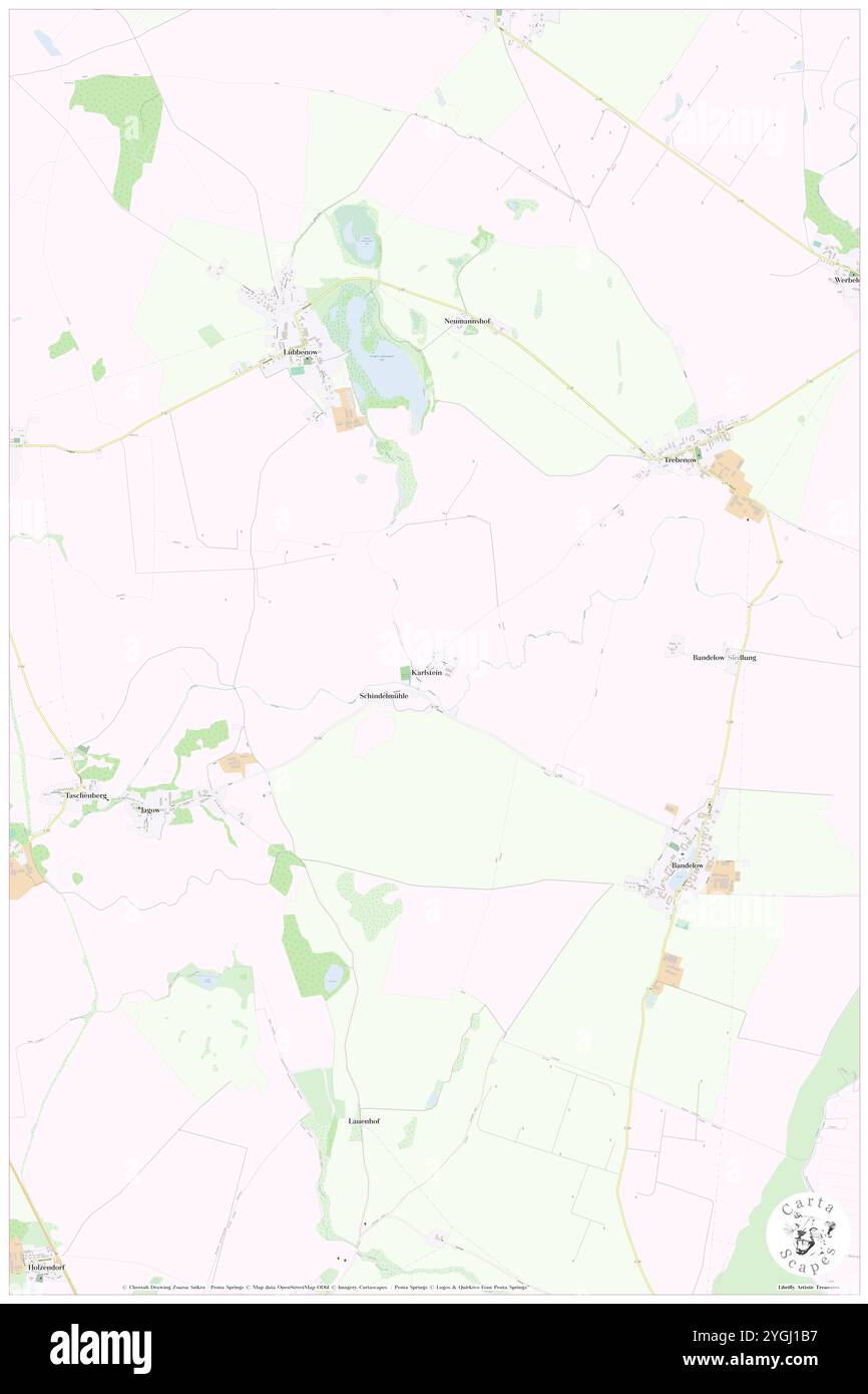 Carlstein, DE, Allemagne, Brandebourg, N 53 25' 43'', N 13 49' 13'', carte, Carthascapes carte publiée en 2024. Explorez Cartascapes, une carte qui révèle la diversité des paysages, des cultures et des écosystèmes de la Terre. Voyage à travers le temps et l'espace, découvrir l'interconnexion du passé, du présent et de l'avenir de notre planète. Banque D'Images