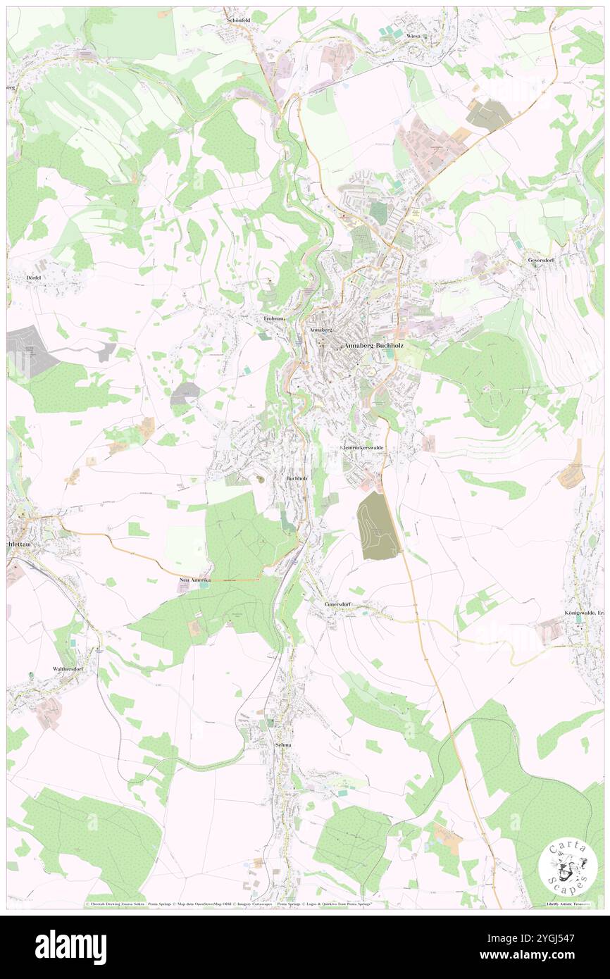 Annaberg-Buchholz Mitte, DE, Allemagne, Saxe, N 50 34' 0'', N 12 59' 56'', carte, Carthascapes carte publiée en 2024. Explorez Cartascapes, une carte qui révèle la diversité des paysages, des cultures et des écosystèmes de la Terre. Voyage à travers le temps et l'espace, découvrir l'interconnexion du passé, du présent et de l'avenir de notre planète. Banque D'Images