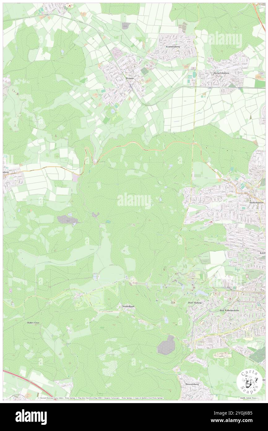 Huhnerberg, Regierungsbezirk Kassel, DE, Allemagne, Hesse, n 51 20' 8'', N 9 23' 36'', carte, Carthascapes carte publiée en 2024. Explorez Cartascapes, une carte qui révèle la diversité des paysages, des cultures et des écosystèmes de la Terre. Voyage à travers le temps et l'espace, découvrir l'interconnexion du passé, du présent et de l'avenir de notre planète. Banque D'Images