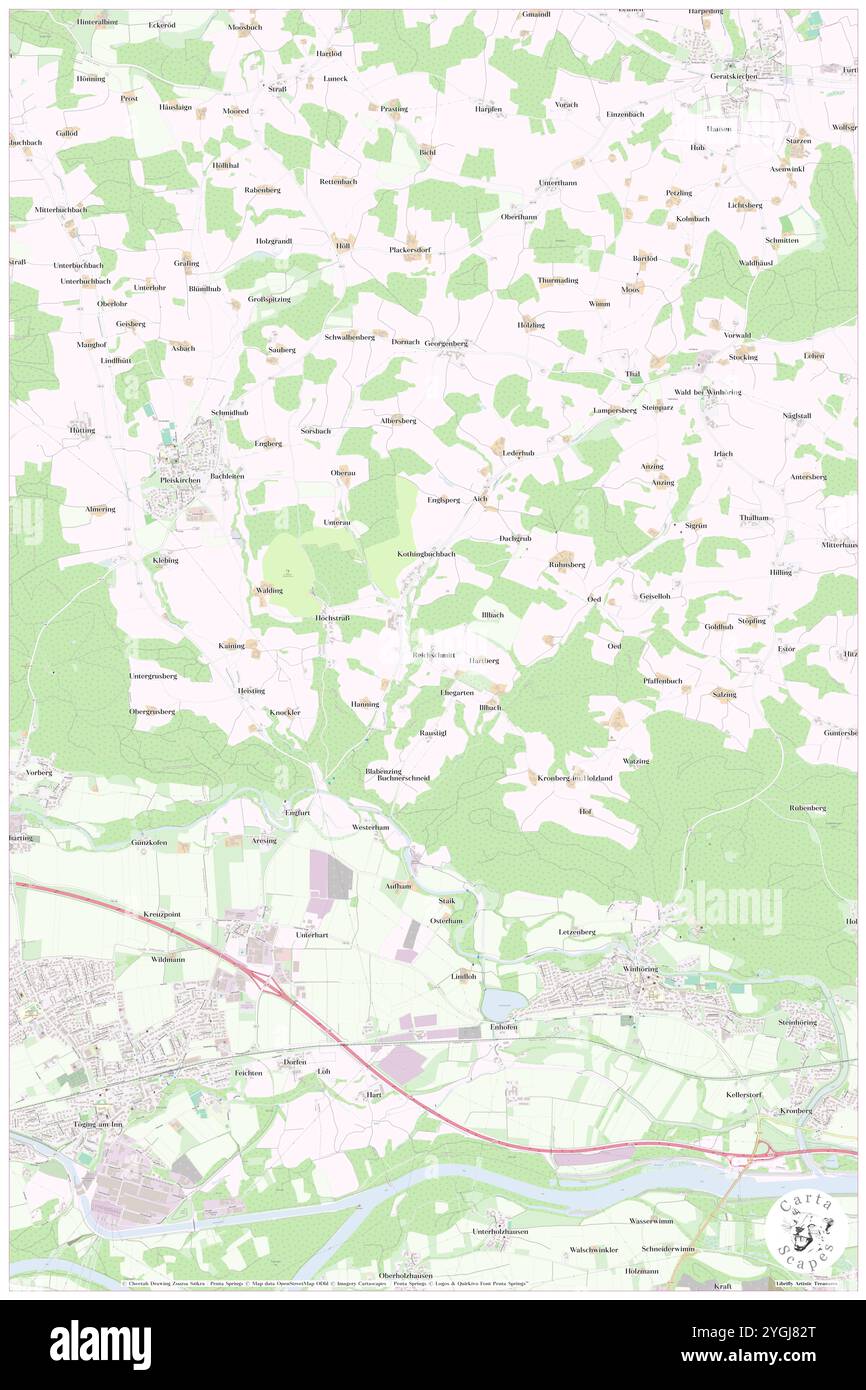 Reichschmitt, haute-Bavière, DE, Allemagne, Bavière, n 48 17' 31'', N 12 37' 35'', carte, Cartascapes carte publiée en 2024. Explorez Cartascapes, une carte qui révèle la diversité des paysages, des cultures et des écosystèmes de la Terre. Voyage à travers le temps et l'espace, découvrir l'interconnexion du passé, du présent et de l'avenir de notre planète. Banque D'Images