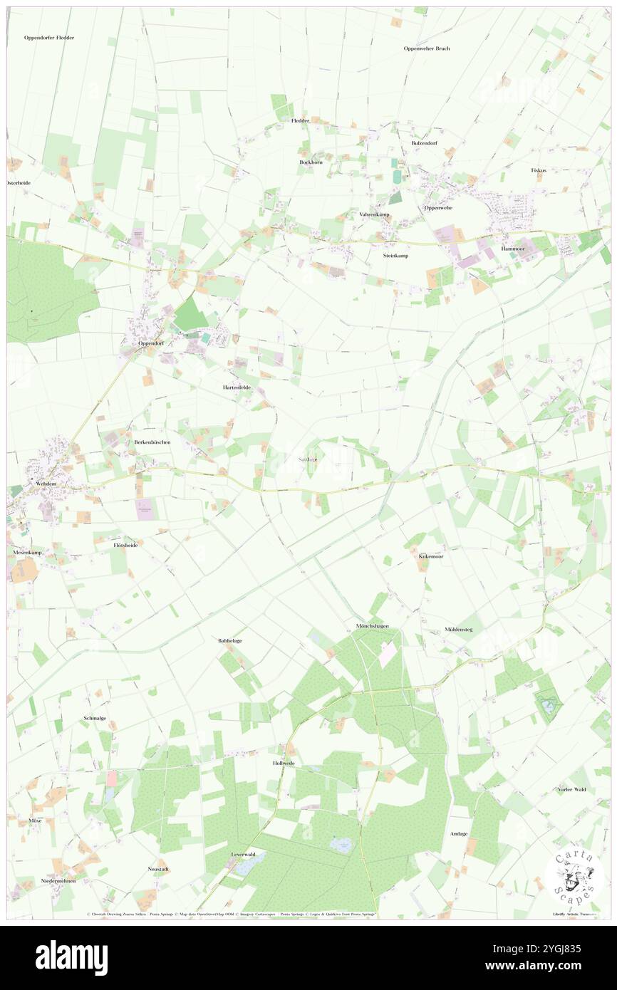 Satlage, Regierungsbezirk Detmold, DE, Allemagne, Rhénanie-du-Nord-Westphalie, n 52 26' 25'', N 8 30' 34'', carte, Cartascapes carte publiée en 2024. Explorez Cartascapes, une carte qui révèle la diversité des paysages, des cultures et des écosystèmes de la Terre. Voyage à travers le temps et l'espace, découvrir l'interconnexion du passé, du présent et de l'avenir de notre planète. Banque D'Images