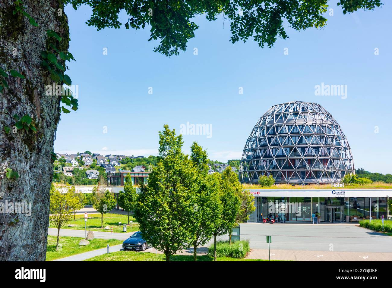 Winterberg, hôtel Oversum dans le Sauerland, Rhénanie du Nord-Westphalie, Allemagne Banque D'Images