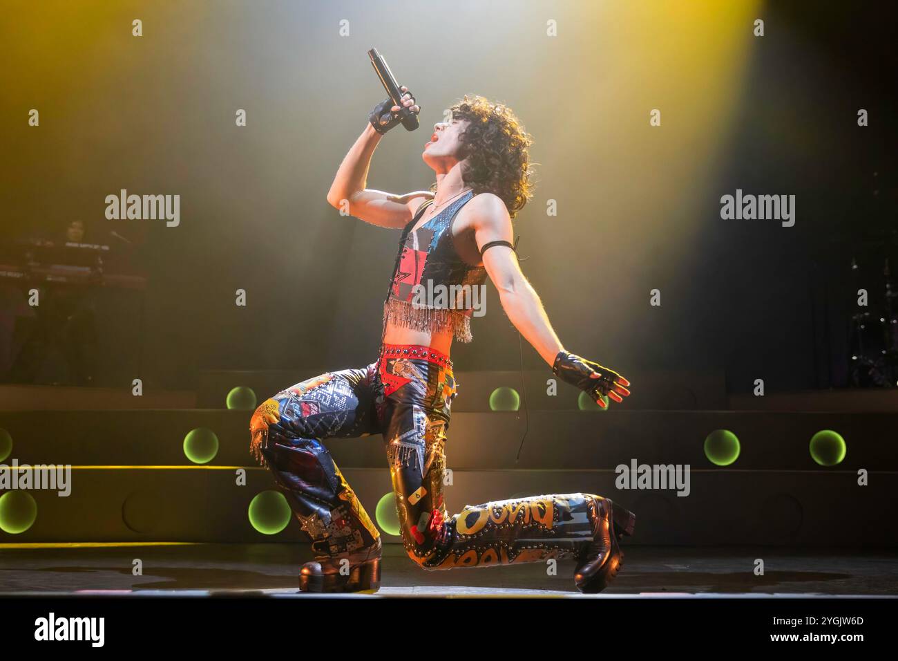 Manchester, Angleterre, 7 novembre 2024. Conan Gray jouant la première de deux nuits à o2 Apollo à Manchester sur son 'Found Heaven on Tour'. Crédit : Izzy Clayton/Alamy Live News Banque D'Images