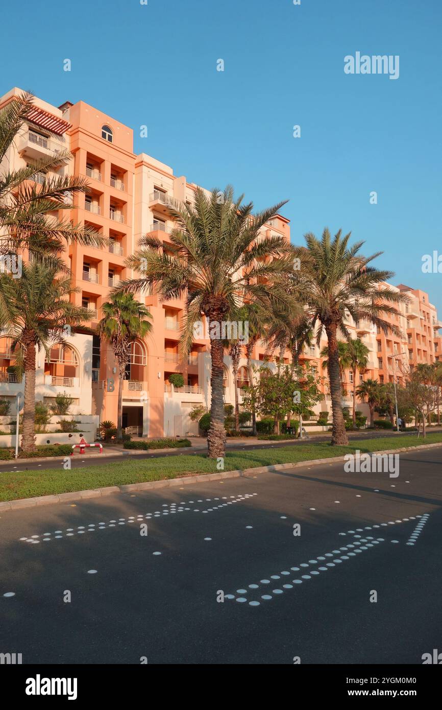 Appartements en bord de mer, King Abdullah Economic City, Arabie Saoudite. Pas DE MR ou PR Banque D'Images