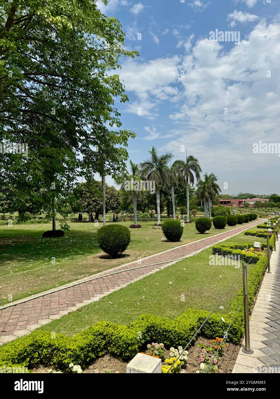 Ruelle , temple du Lotus , Delhi , Inde - Image de stock capturée avec un smartphone