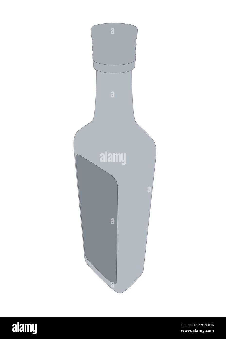 Whisky, bourbon, rhum, brandy, cognac, liqueur, ou autre boisson forte dans une silhouette de bouteille - icône vectorielle. Vue isométrique Illustration de Vecteur Whisky, bourbon, rhum, brandy, cognac, liqueur, ou autre boisson forte dans une silhouette de bouteille - icône vectorielle. Vue isométrique Illustration de Vecteur