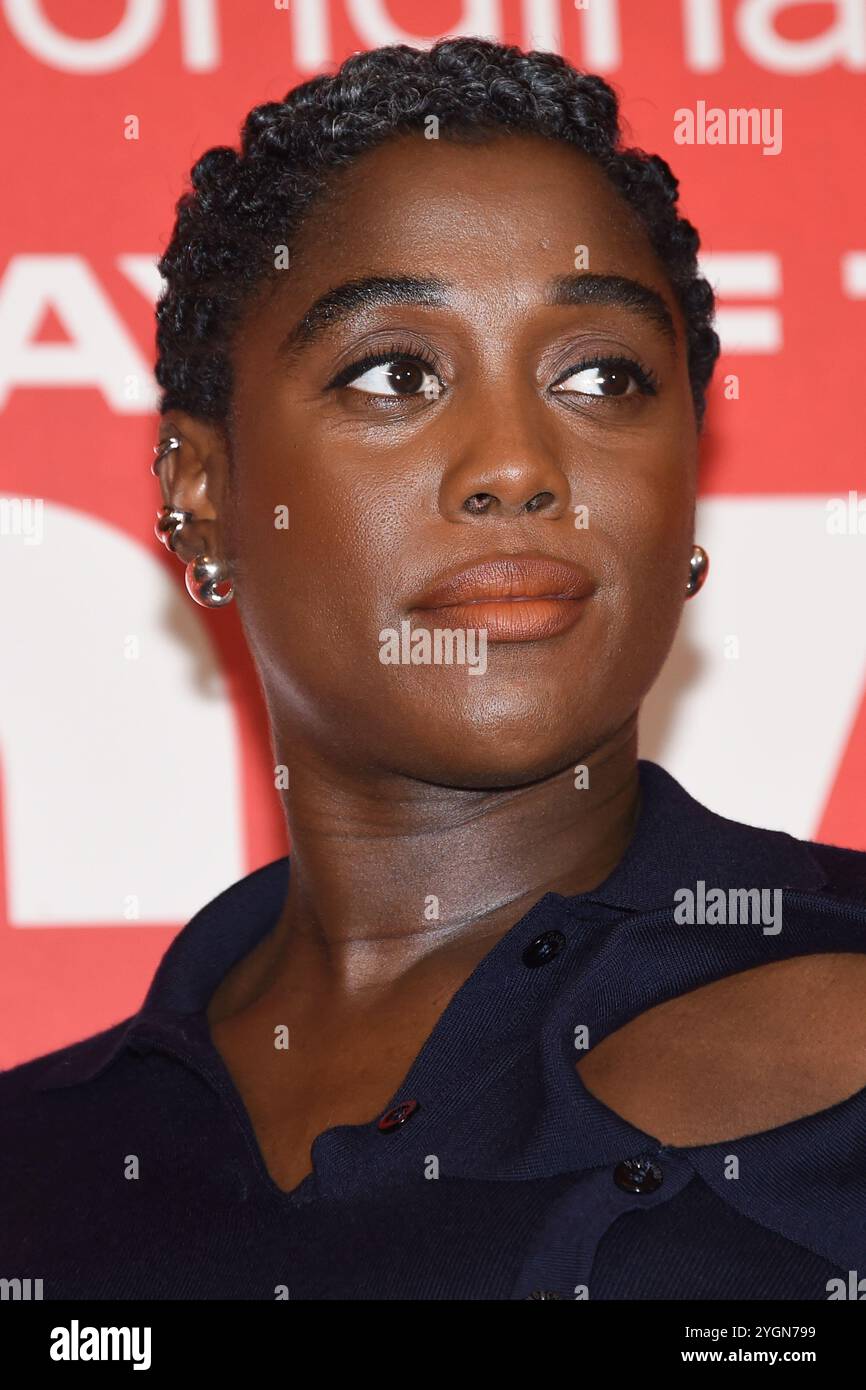 Lashana Lynch participe à la photocall du film le jour du Jackal à l'Hôtel équipé Regis Rome (Italie) 07 novembre 2024 AllShotLive Banque D'Images