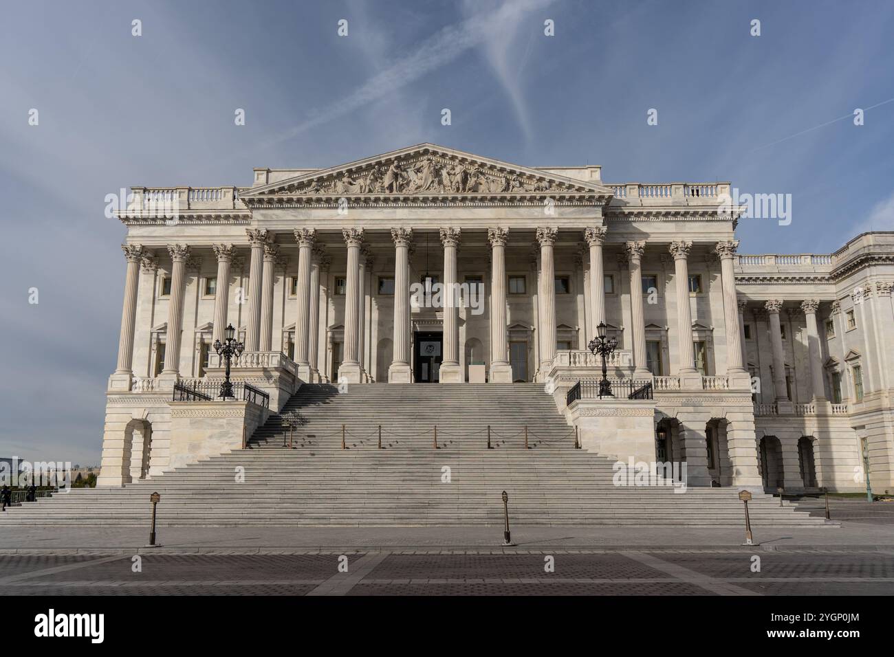 Aile de la Chambre des représentants du complexe du Capitole des États-Unis Banque D'Images