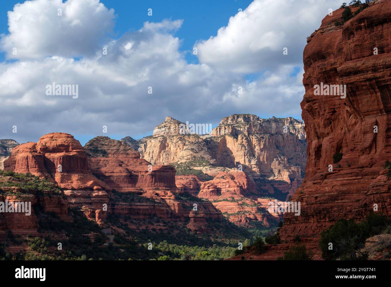 Une vue de Boynton Canyon, Sedona, Arizona Banque D'Images