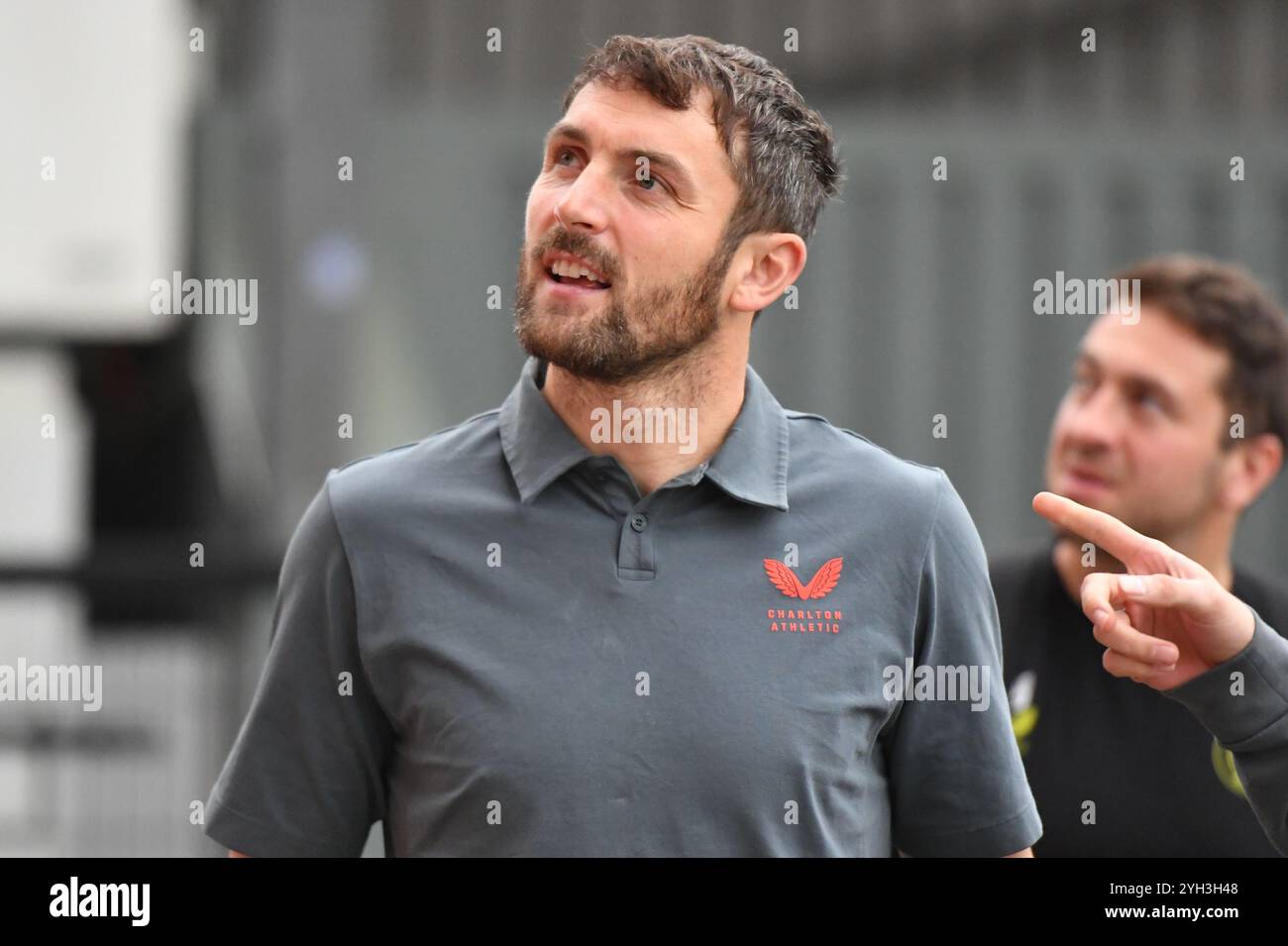 Exeter, Angleterre. 9 novembre 2024. Danny Hylton avant le pari Sky EFL League One match entre Exeter City et Charlton Athletic à St James Park. Kyle Andrews/Alamy Live News Banque D'Images