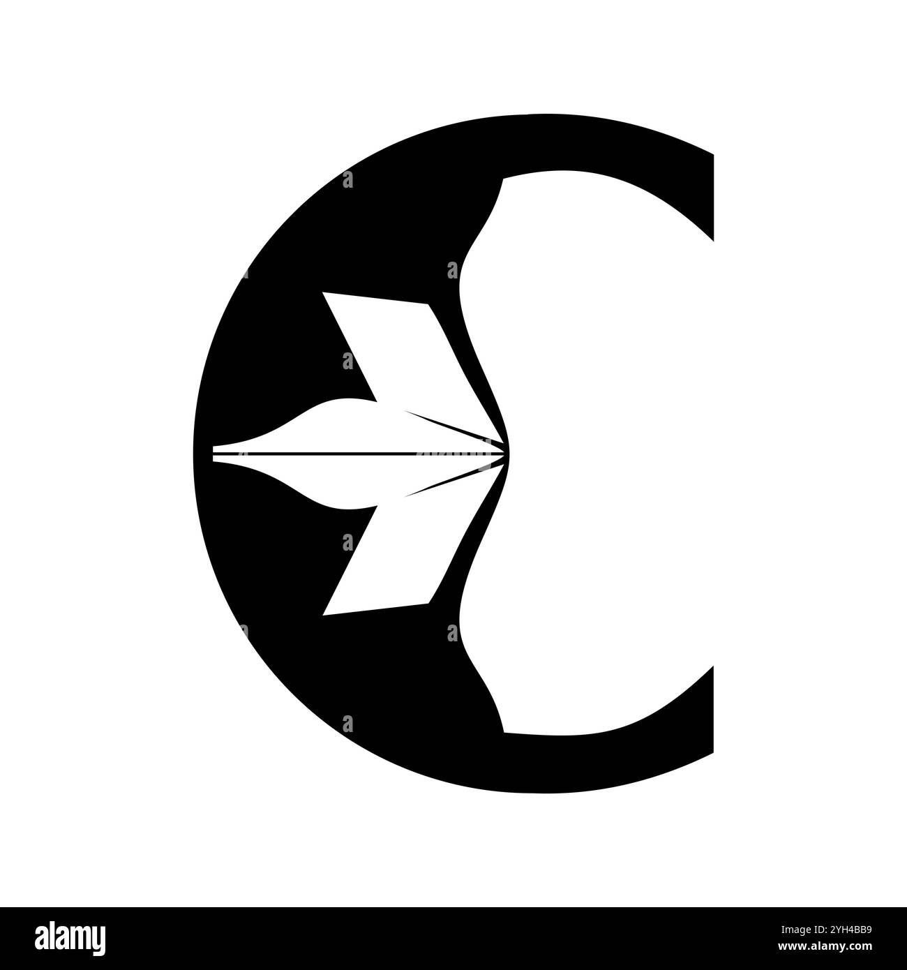 Lettre initiale C logo Design. C logo Design. Symbole de la lettre C. Lettre C. lettre initiale. Illustration de Vecteur