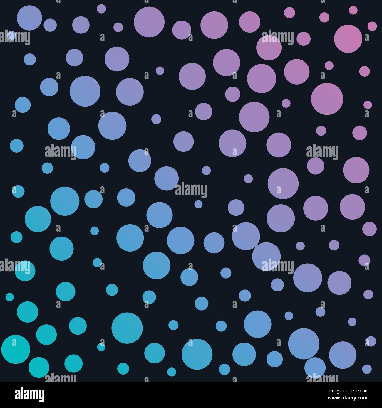 Les cercles colorés de différentes tailles d'arrière-plan Illustration de Vecteur