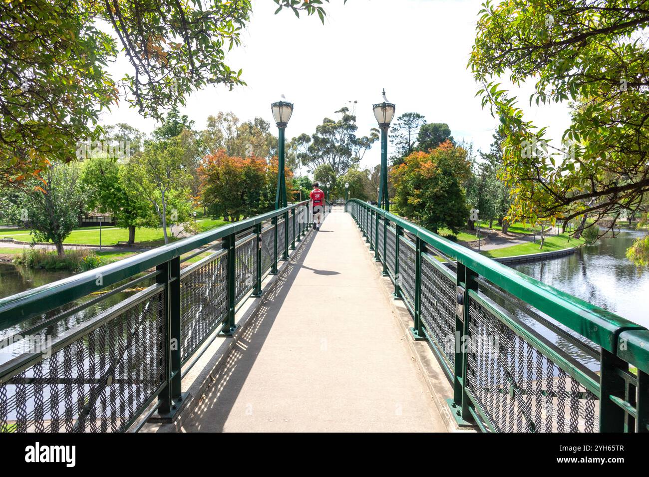 La passerelle de l'université d'Adélaïde à l'université d'Adélaïde, Victoria Drive, Adélaïde, Australie méridionale, Australie Banque D'Images
