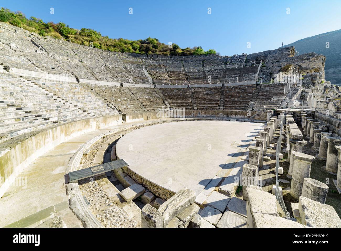 Théâtre d'Éphèse (Efes) à Selcuk, province d'Izmir, Turquie Banque D'Images