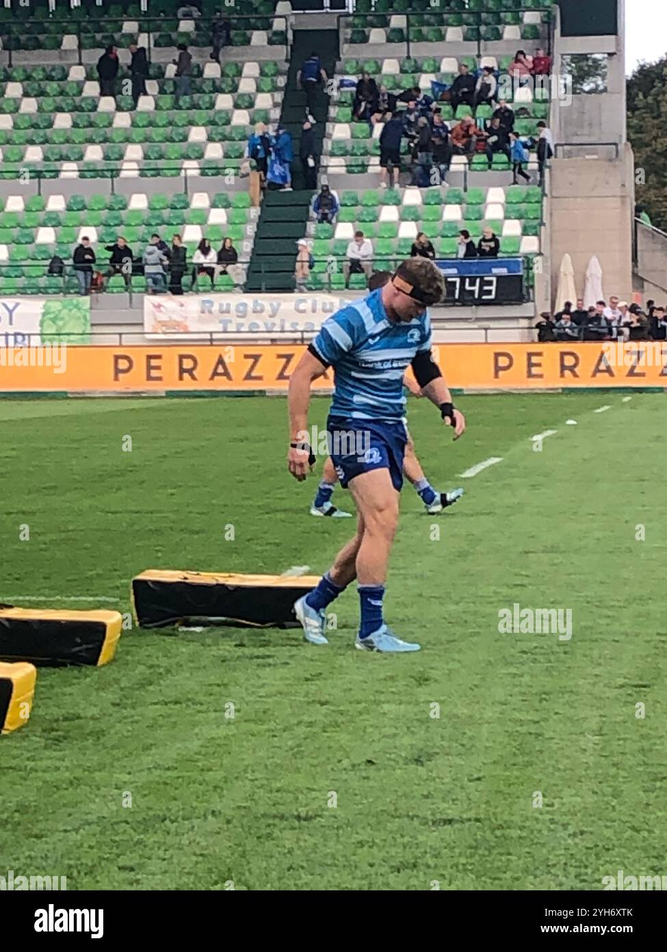Benetton Treviso contre Leinster dans Rugby URC Banque D'Images