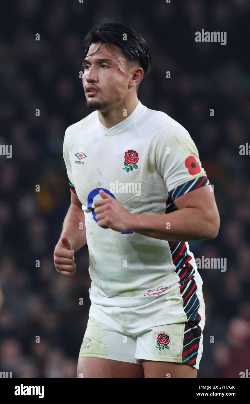 Londres, Royaume-Uni. 09 novembre 2024. Marcus Smith (Harlequins) de l'Angleterre en action lors des Autumn Nations Series entre l'Angleterre et l'Australie (Wallabies) au stade Allianz, Twickenham, Londres le 9 novembre 2024 crédit : action Foto Sport/Alamy Live News Banque D'Images