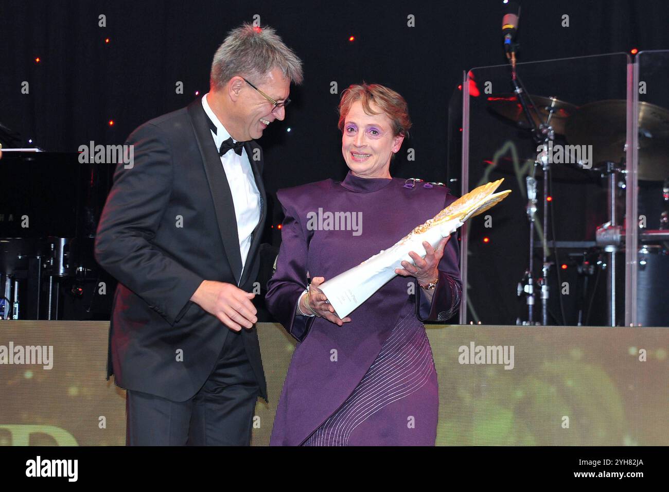 Deutscher Sportpresseball 2024. Thomas Weikert und Isabell Werth