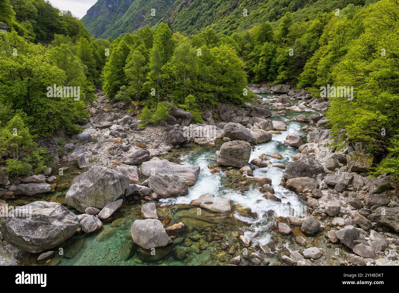 Vallée Verzasca Banque D'Images