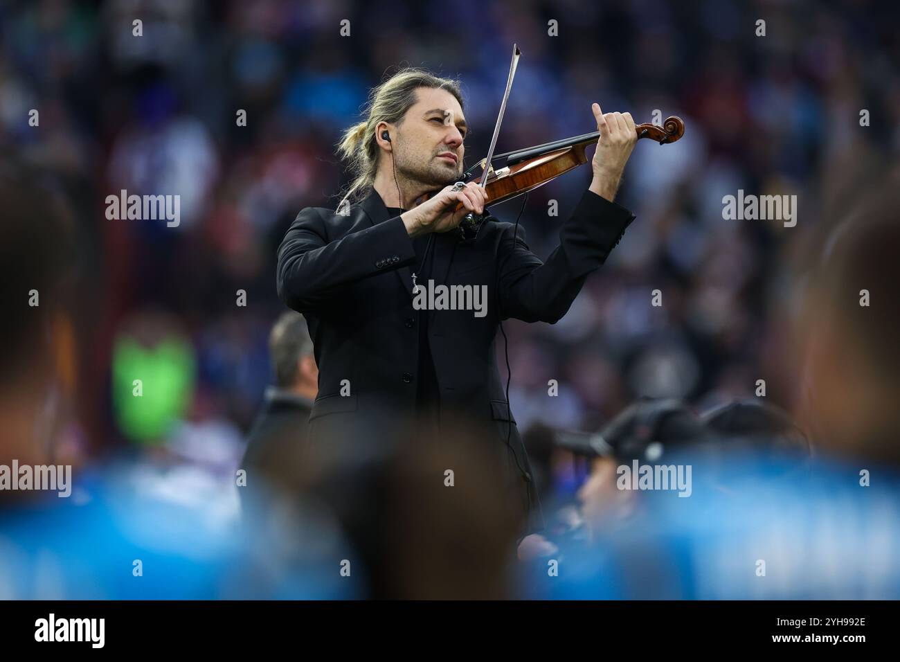 Munich, Allemagne. 10 novembre 2024. NFL Munich Game New York Giants - Carolina Panthers AM 10.11.2024 in der Allianz Arena in Muenchen David Garrett Foto : Revierfoto crédit : ddp media GmbH/Alamy Live News crédit : ddp media GmbH/Alamy Live News Banque D'Images