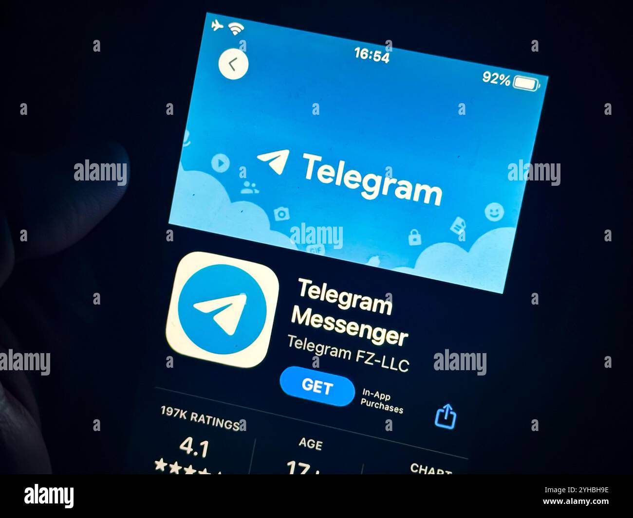 11 novembre 2024, États-Unis d'Amérique : Telegram . Telegram Messenger Inc est un service de messagerie instantanée américain basé sur le cloud qui offre une messagerie cryptée, des appels vocaux et le partage de fichiers. La société opère dans le secteur de la communication et a son siège à Dubaï, aux Émirats arabes Unis. Pavel Durov en est le PDG. Telegram n'a pas de ticker boursier. Les produits de base incluent la messagerie sécurisée, les canaux, les groupes et les bots. Telegram est connu pour son accent sur la confidentialité et la sécurité. Banque D'Images