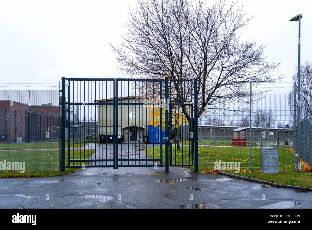 Trondheim 20241031. Le bâtiment G de la prison et du centre de détention de Trondheim est le bâtiment où se trouve la section russe. Il y a 15 endroits ici. Photo : Gorm Kallestad / NTB Banque D'Images