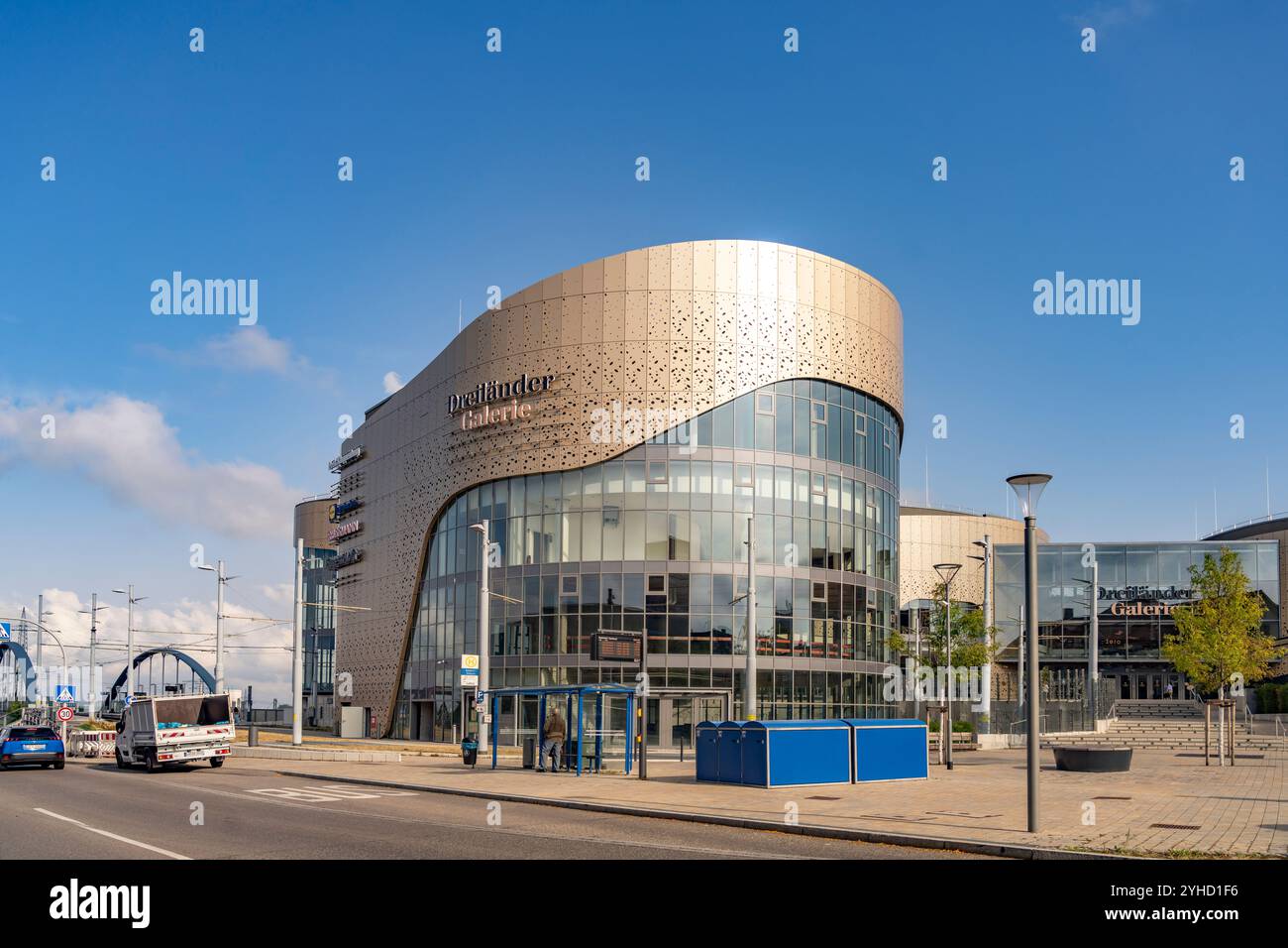 Einkaufszentrum Drei-Länder Galerie à Weil am Rhein, Baden-Württemberg, Deutschland | Centre commercial Drei-Länder Galerie à Weil am Rhein, Baden-WÜ Banque D'Images