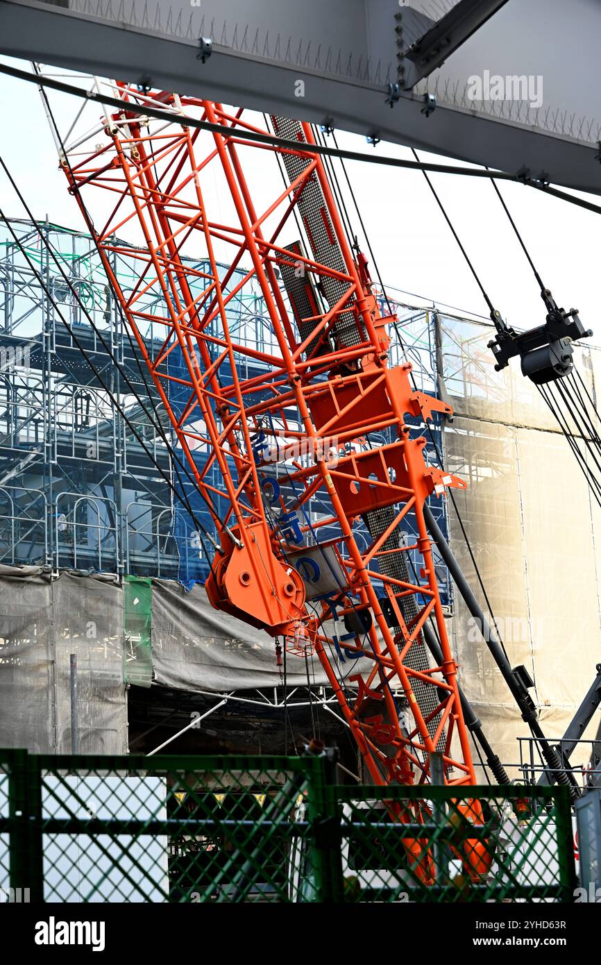 Grue de construction Banque D'Images