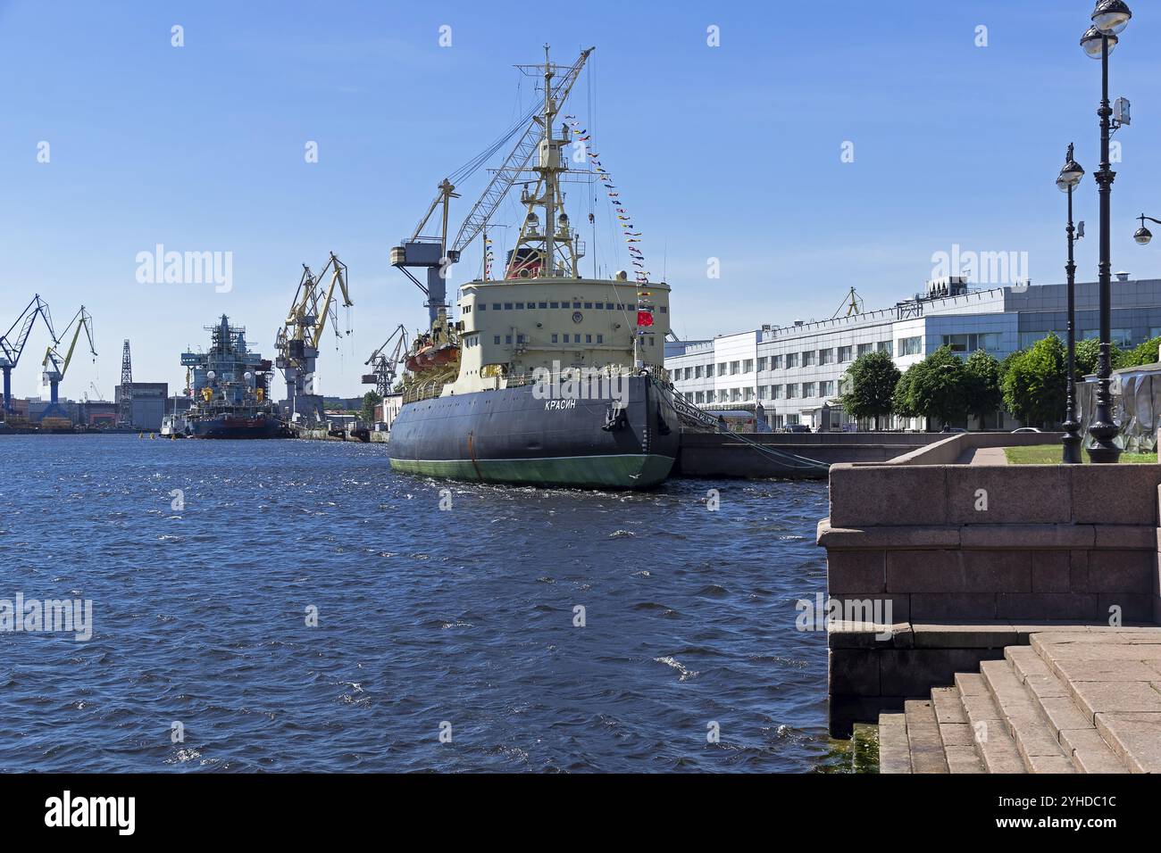 Saint-Pétersbourg, Russie, 16 juin 2019 : brise-glace, Europe Banque D'Images